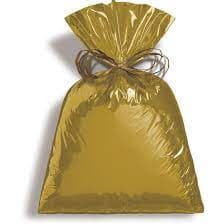 Kit 50 Un Saco Embalagem Dourado Presente Cromus 30x44cm