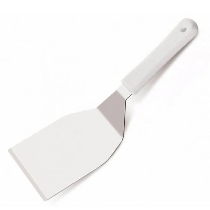 Espátula Curva Aço Inox Profissional 4 e 3 Pol Chapeiro, Lanches, Utensílios de Cozinha, Cozinha em Geral