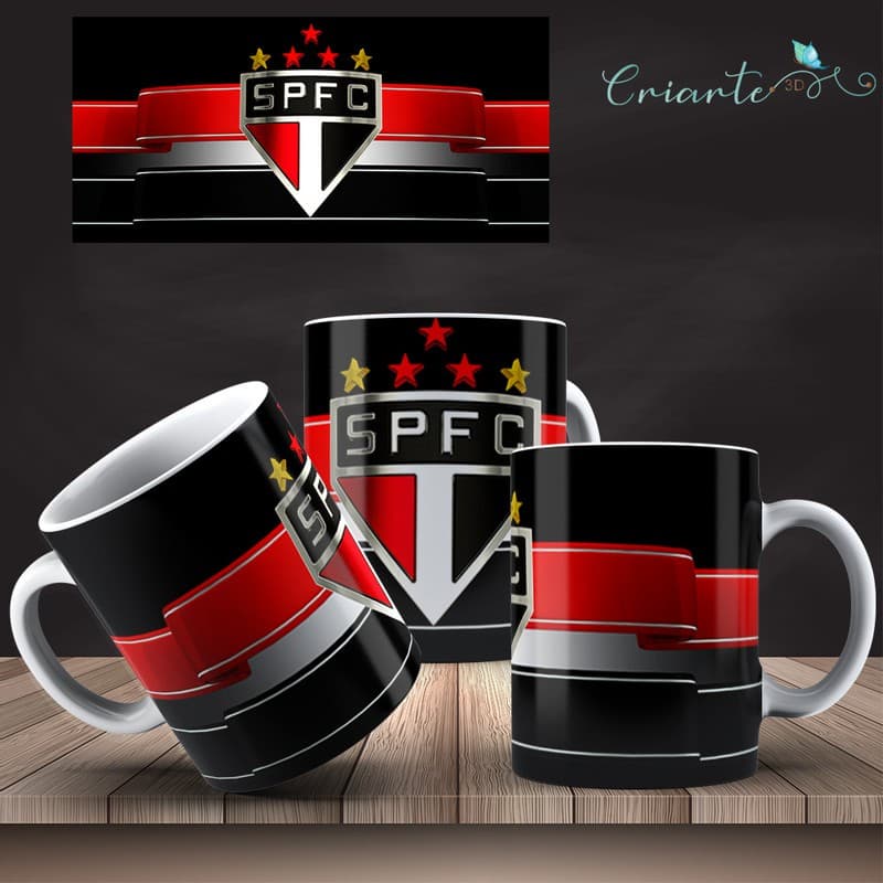 Caneca Porcelana Coleção São Paulo #03
