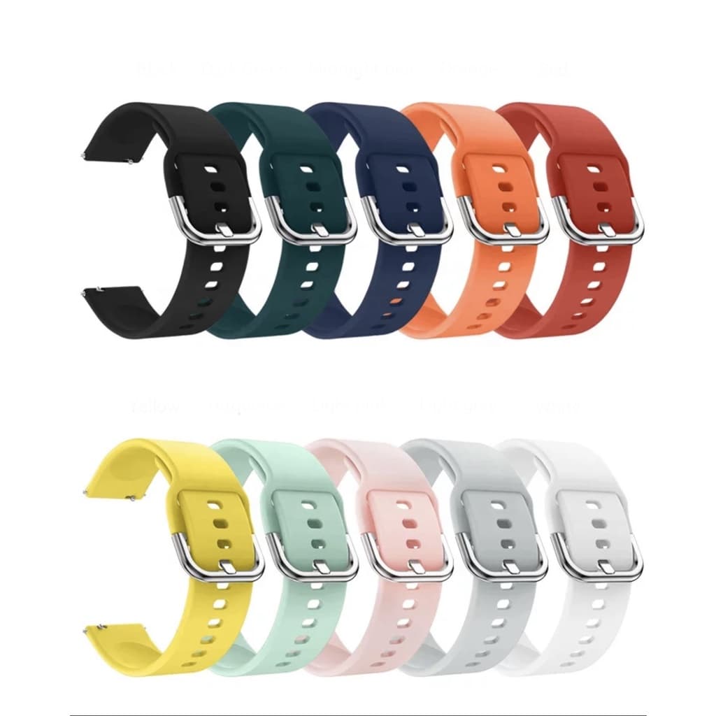 Pulseira SOCIAL Medidas 20mm e 22mm p/ P68/p70/p80/t80/Amazfit Gts/ Bip/Gtr Gtr2/ Haylou/ Stratos