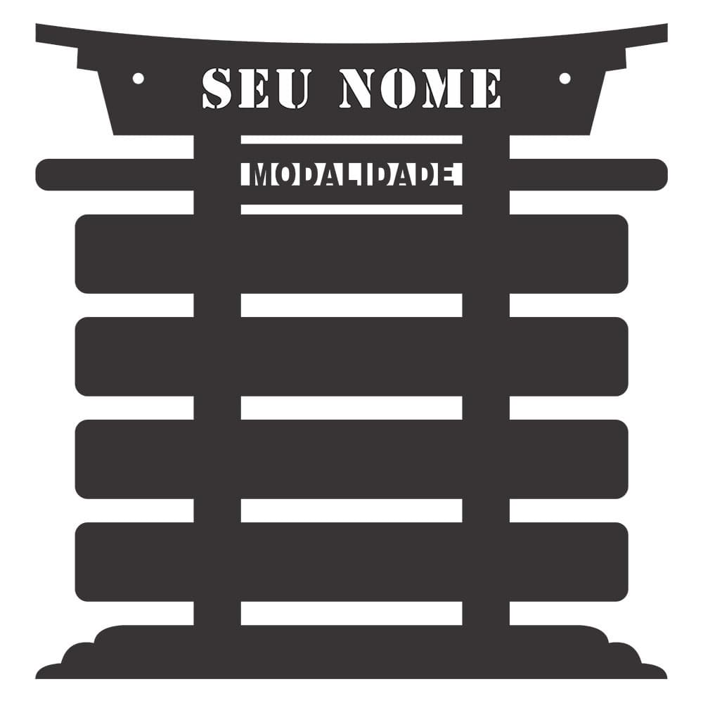 Porta Faixas Personalizado Para Artes Marciais: Judô, Jiu-jitsu, Tae-kwon-do, Karatê e etc