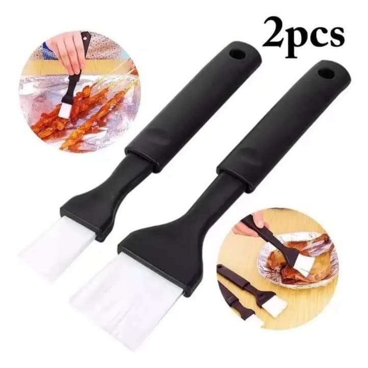 Pincel Culinário Confeitar Churrasco Cozinha Receitas 2unid.