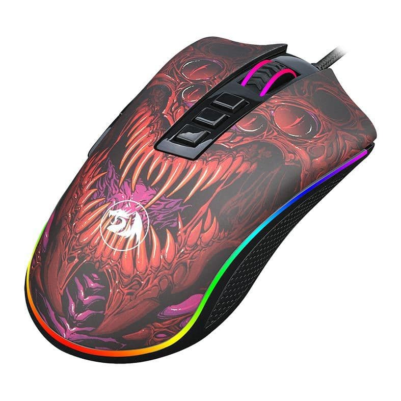 MOUSE GAMER REDRAGON INFERNAL RYU PT ID711 + NOTA FISCAL