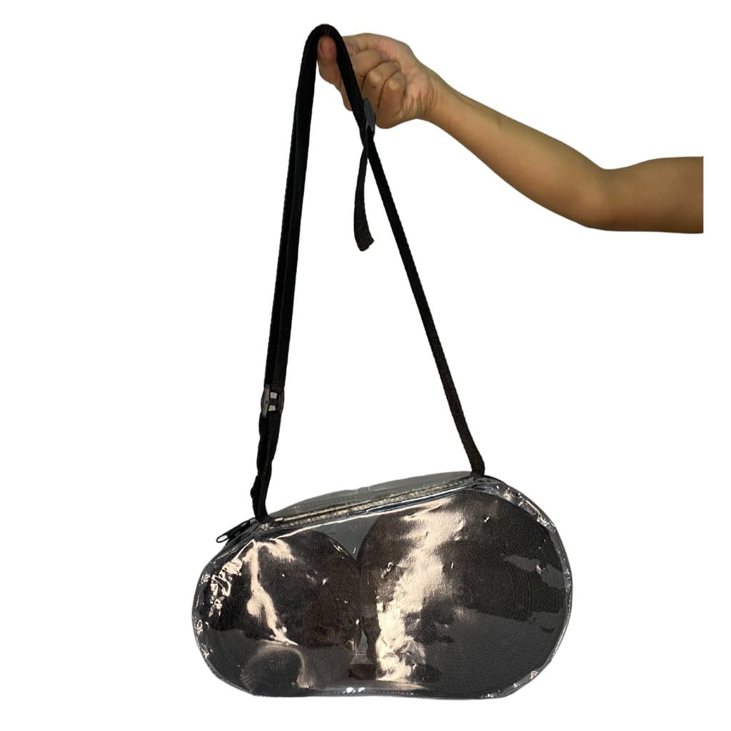 Case Bolsa Porta Fita De Marcação Beach Tennis Futevolei C/ Regulagem Impermeável Transparente