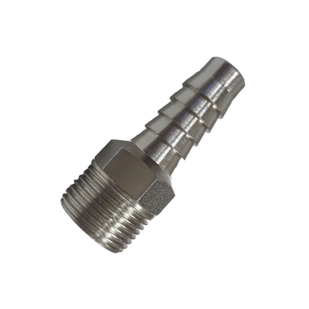 Espigão Rosca Macho 1/4 Para Mangueira 1/4 ( 6 mm )