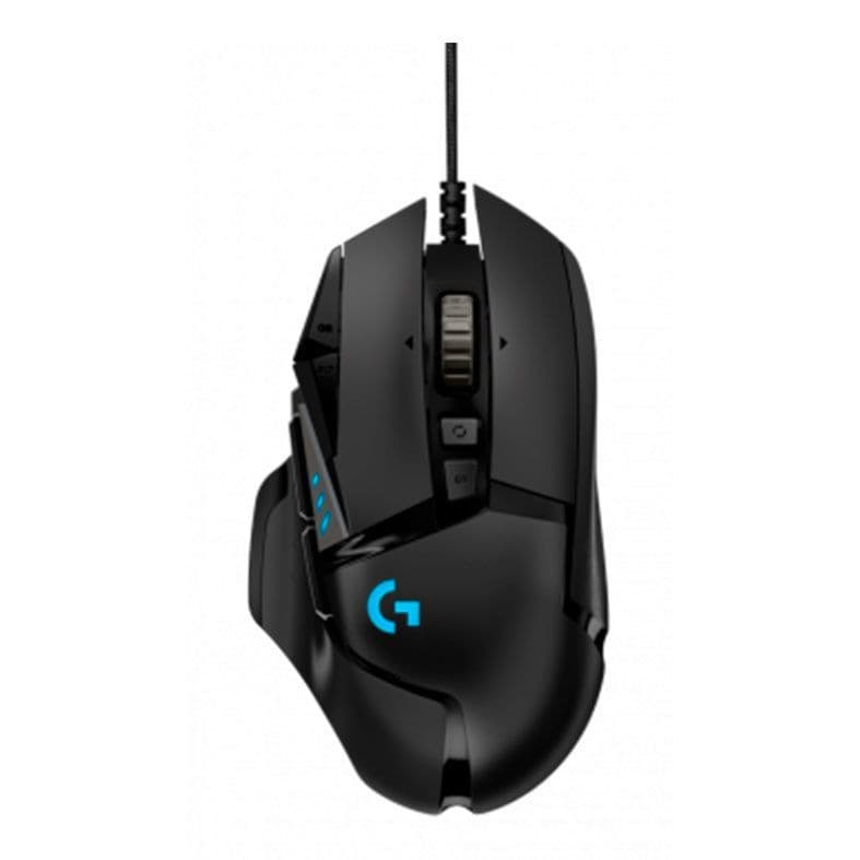 MOUSE GAMER LOGITECH G502 HERO LIGHTSYNC RGB 11 BOTOES PROGRAMAVEIS 25000 DPI