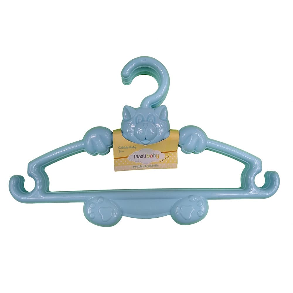 Kit Com 3 Cabides Para Bebê Roupa Infantil Promoção Enxoval