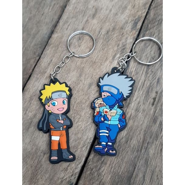 Chaveiro Naruto e personagens acabamento perfeito