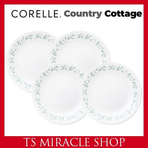 CORELLE Country Cottage Prato Redondo Médio 4P Conjunto Talheres Louça