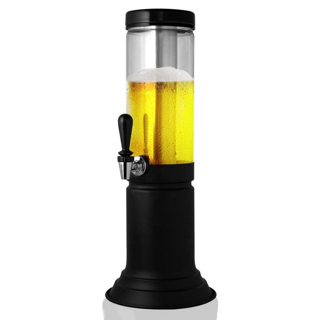 Torre de Chopp com Porta Gelo, Recipiente para 1,5 Litros em PET Use Como Chopeira ou Cervejeira