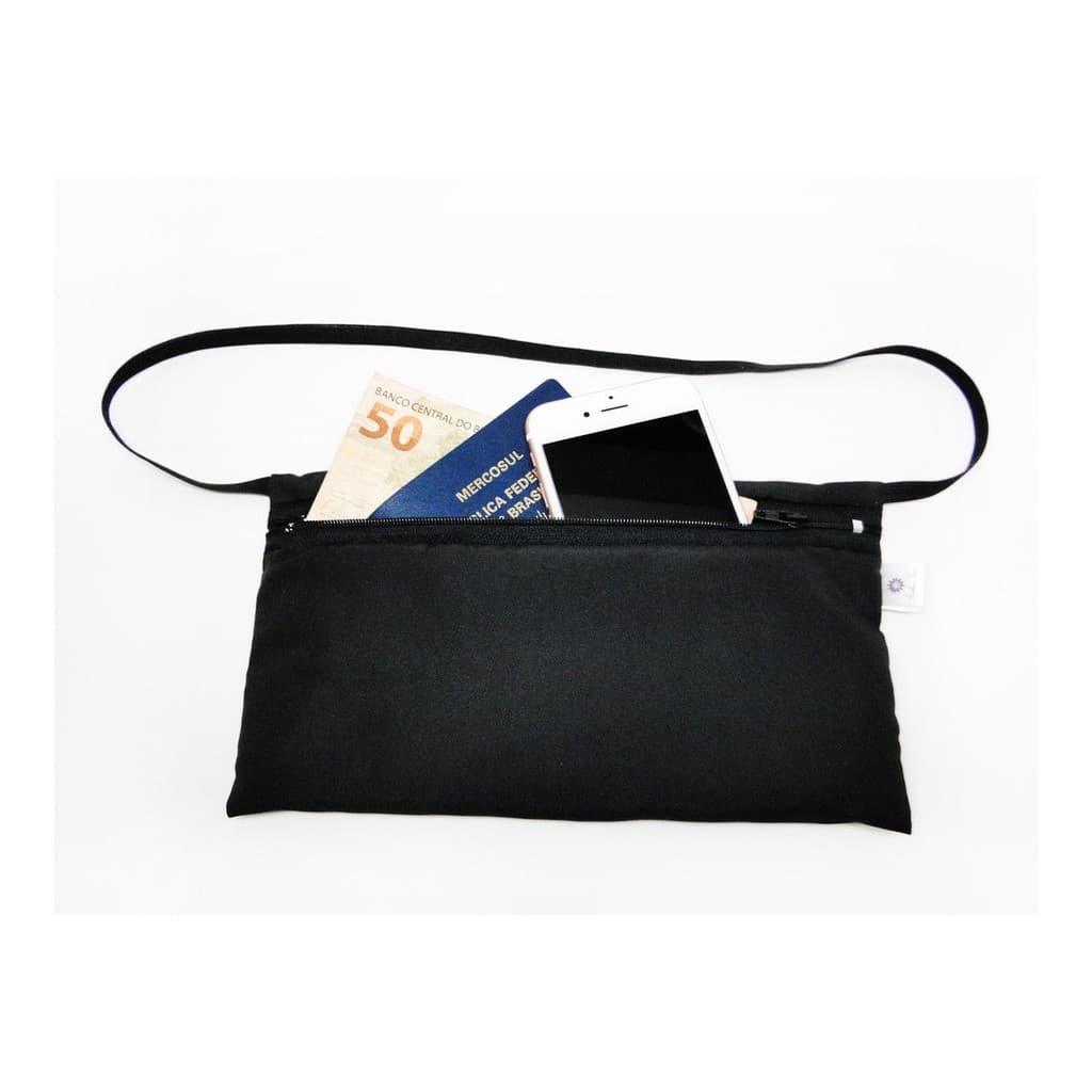 Porta dinheiro bolsa cintura porta money bolsa secreta Doleira Pochete