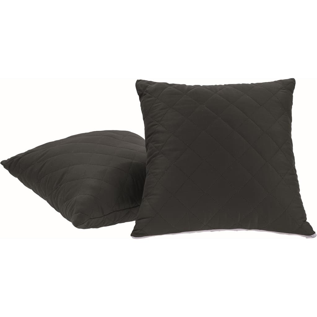 Capa de Almofada Preto 45cm x 45cm Matelada Sala e Quarto
