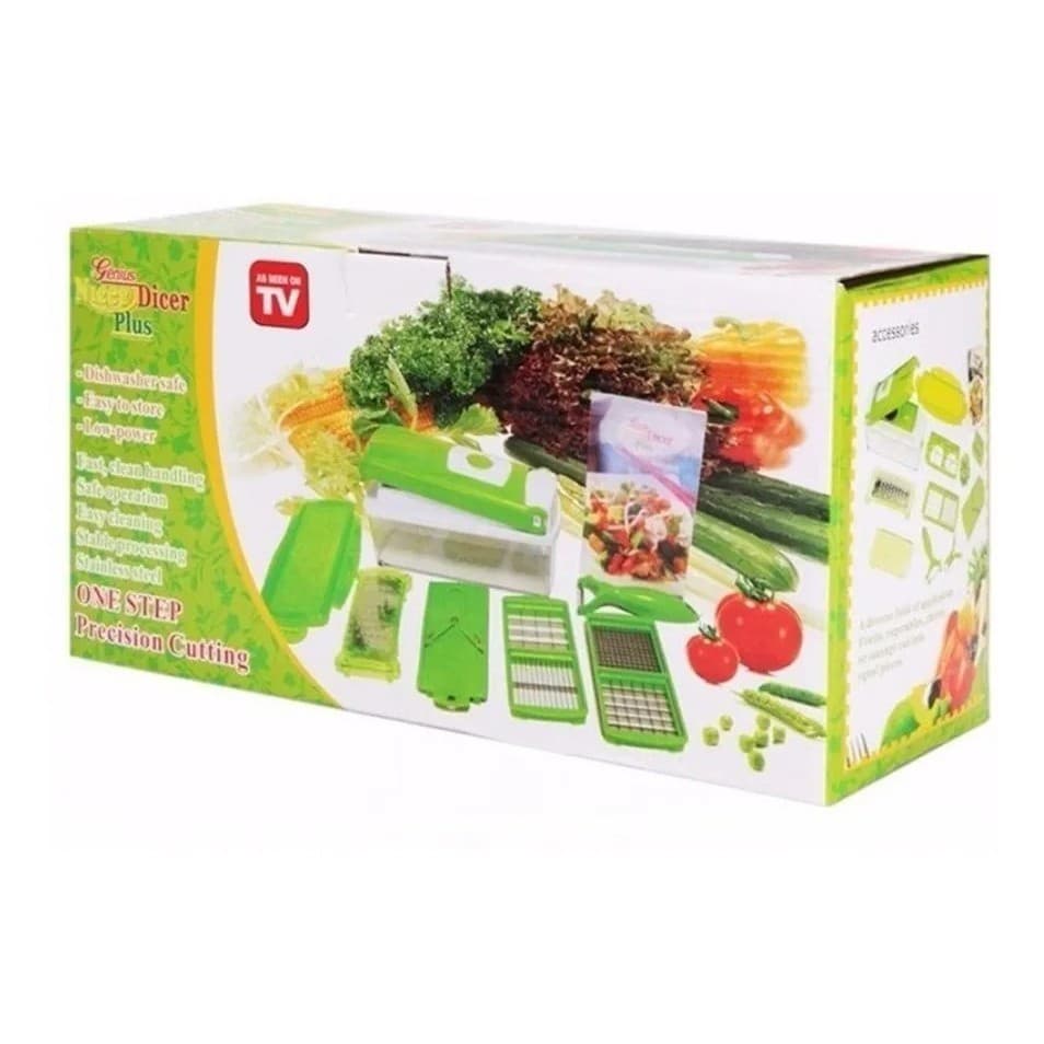 Processador Plus Picador de Alimentos  de cozinha  Nicer Dicer
