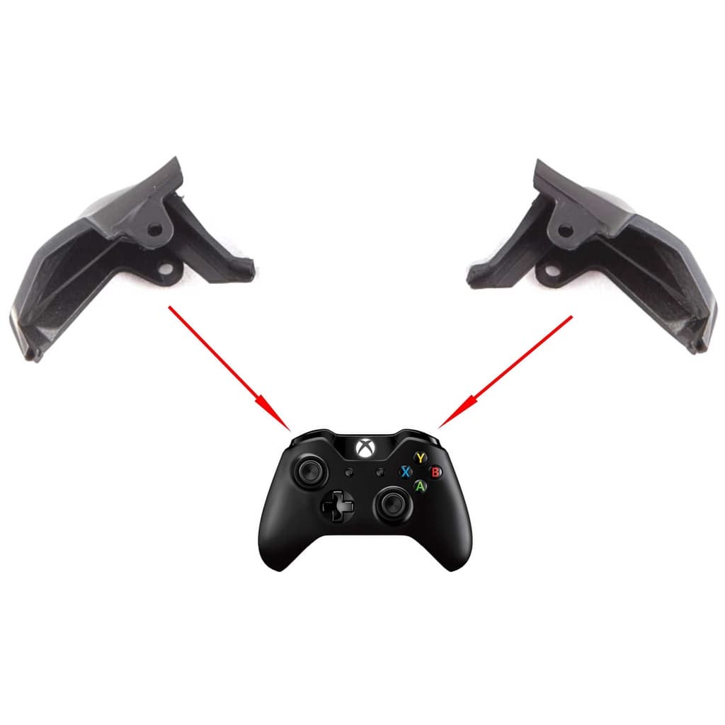 Botões LB RB para controle de Xbox One Fat sem entrada de fone P2