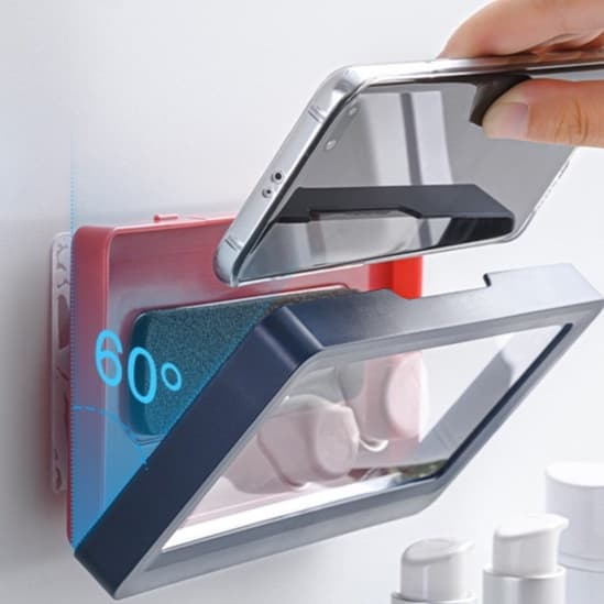 Suporte Para Celular À Prova D Água de Parede para Banheiro