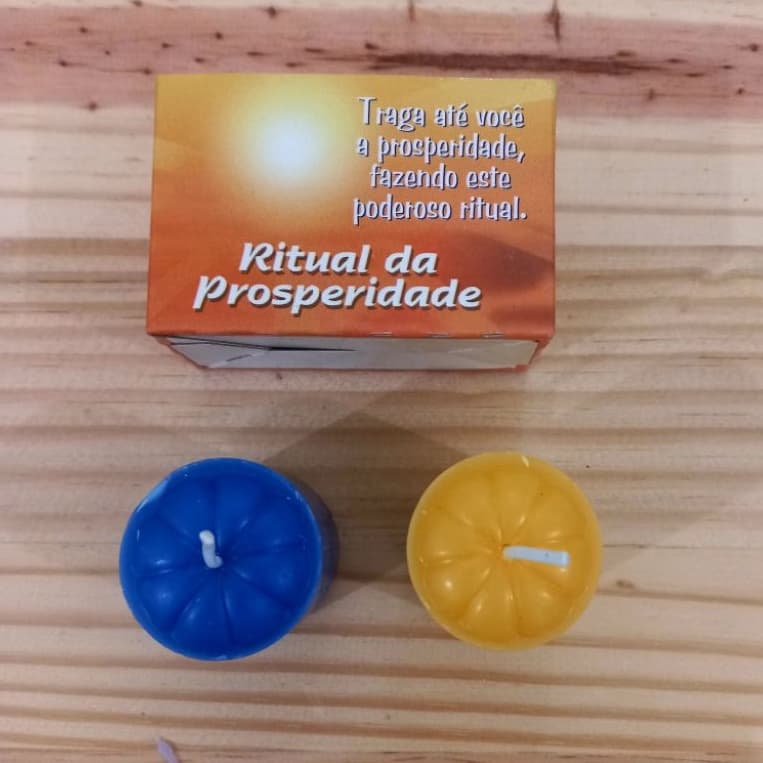Vela Ritual da Prosperidade.