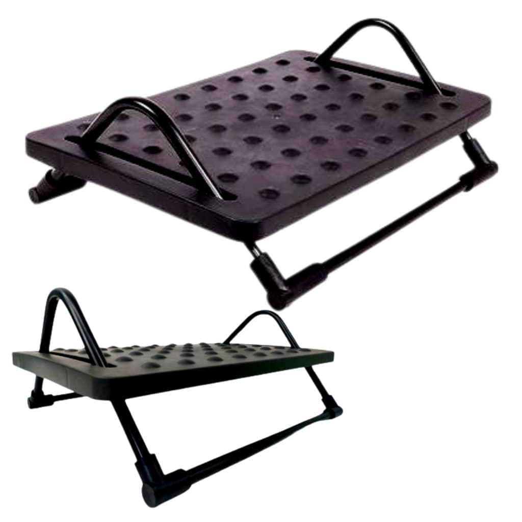 Apoio Ergonômico para os Pés Massageador e Antiderrapante 1.7.2 Preto