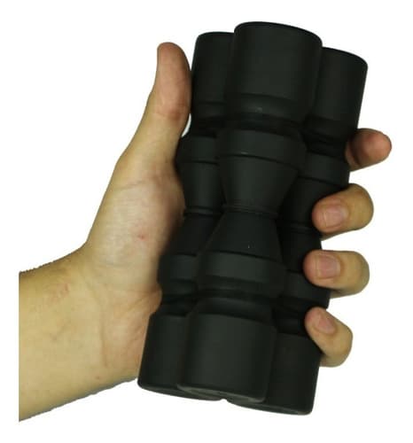 Kit Percussão Jhamma Shaker Triplo Canela 8 Shaker