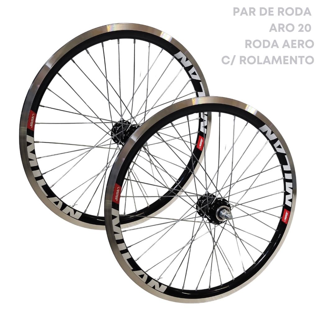 Roda Aero Aro 20 cubo de Alumínio