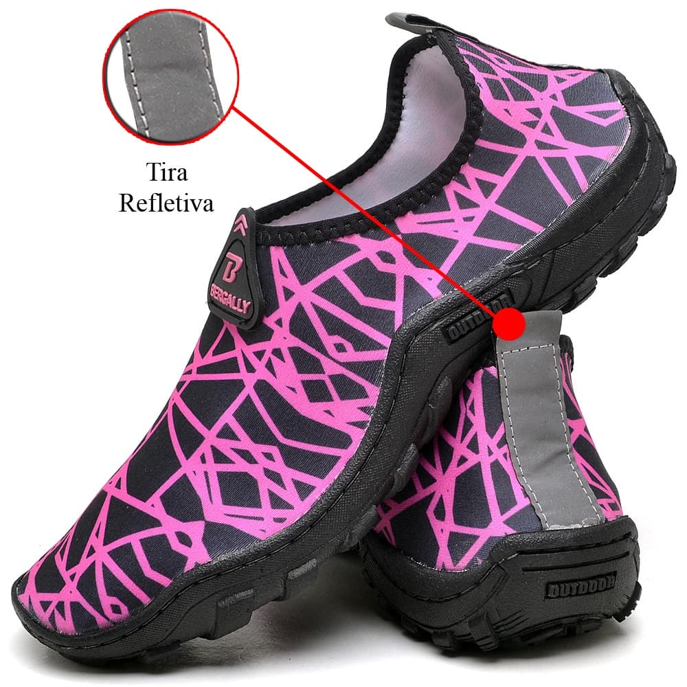 Tênis Sapatilha Feminino Esportiva Trilha Cachoeira Bike Top