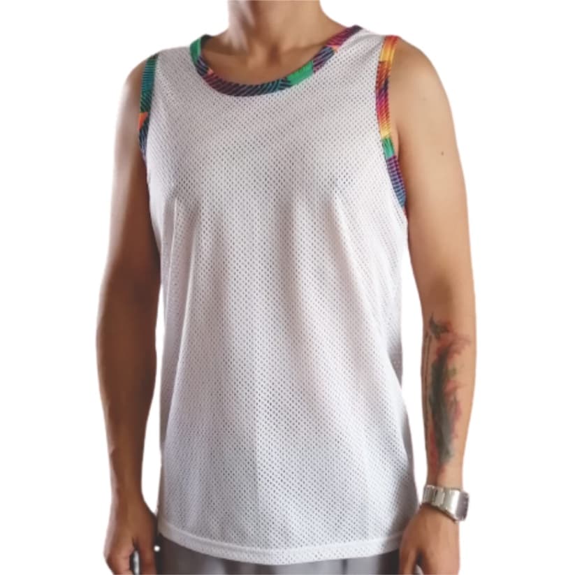 Camiseta Regata Arrastão Masculina