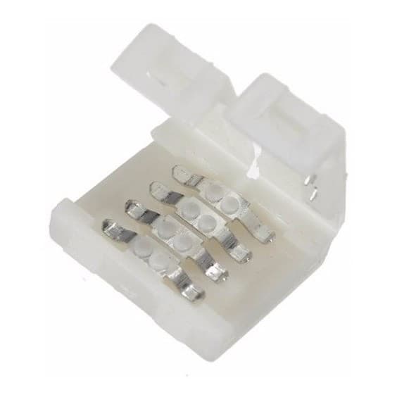 Kit 10 Conector Rápido Fita Led Rgb 5050 10mm Sem Solda