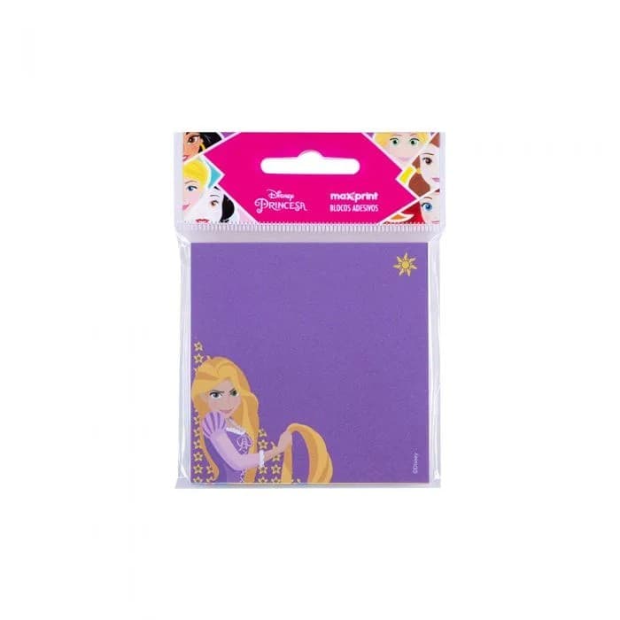 Bloco para anotações Adesivo Disney Rapunzel 50 folhas