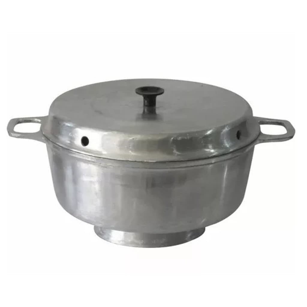 Panela Forma Redonda Assar Bolo, Lasanha,pães,frango, Na Chama De Fogão Utensílios Domésticos
