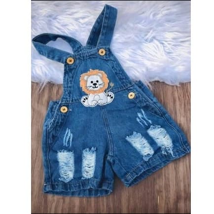 Jardineira Jeans PROMO (Linda!) fem e masc. SÓ HOJE