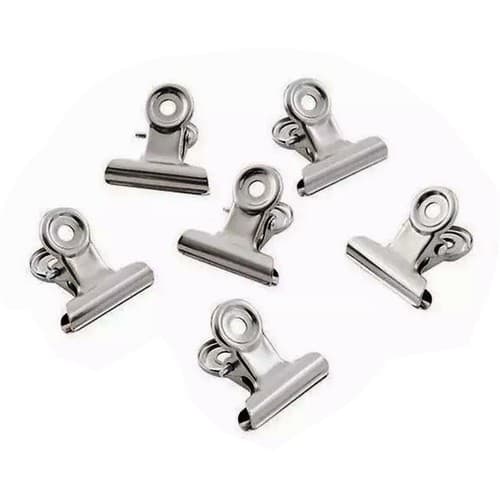 Kit 12 Presilhas Inox Para Unhas Curvatura C tamanho P 22mm