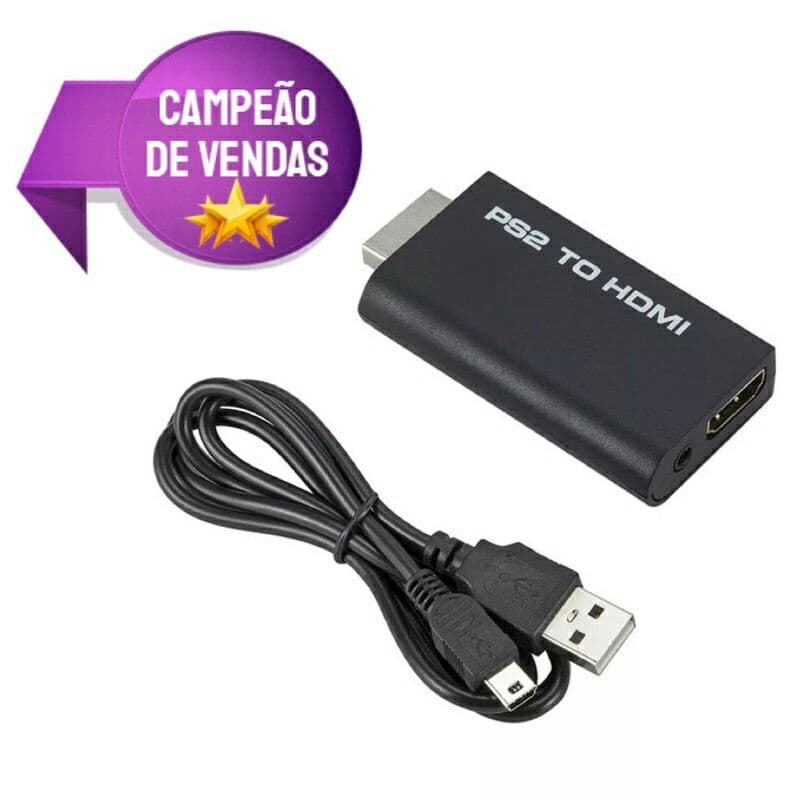 Adaptador Conversor PS2 P/HDMI - Hdmi para Ps2