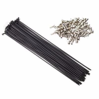 Jogo Raios Richman Inox Preto - 260/280/283/285/290/293/295mm - 32/36/50/64/72 Unidades