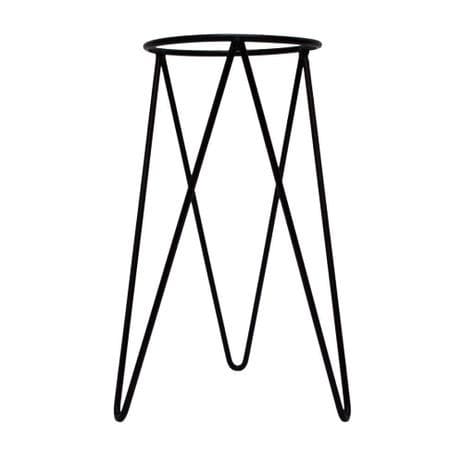 Suporte Para Vaso De Chão ,Planta Ferro , Plantas Jardim Decoração de Interiores 60 cm atura x16 cm largura.