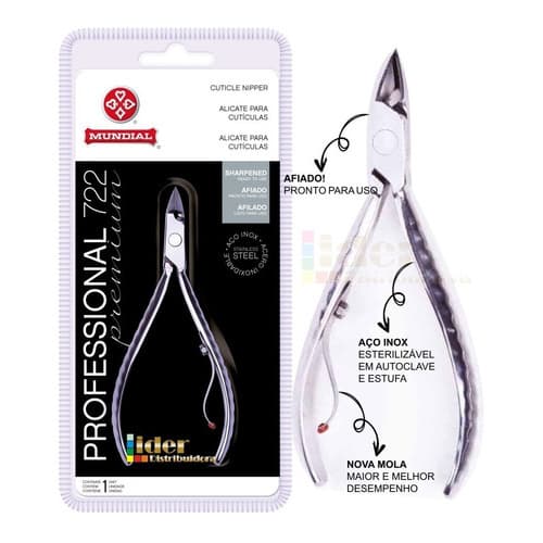 Kit 60 Alicates 722 Mundial Profissional Inox