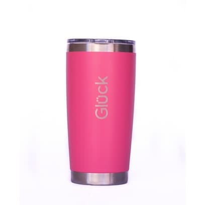 Copo Térmico Para Cerveja Com Tampa Lucky 591ml Inox - Gluck