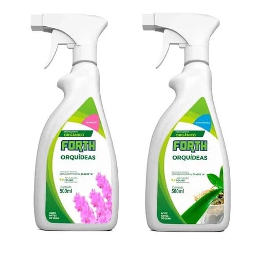 Kit Fertilizante Forth Orquideas Manutenção e Floração 500ml