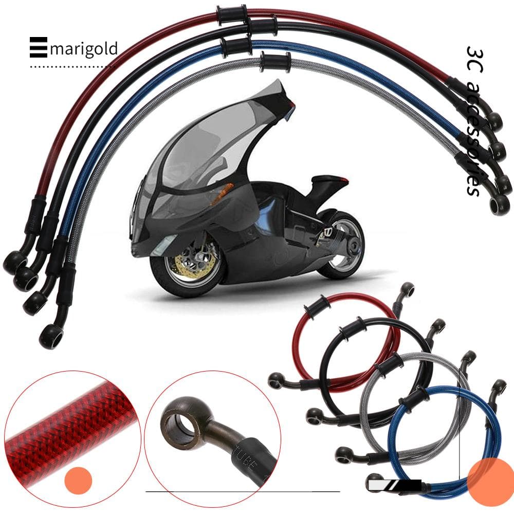 Mario Sujeira Pit Bicicleta Modificação Moto Embreagem Tubo Hidráulico Da Motocicleta Linha De Freio Trançado