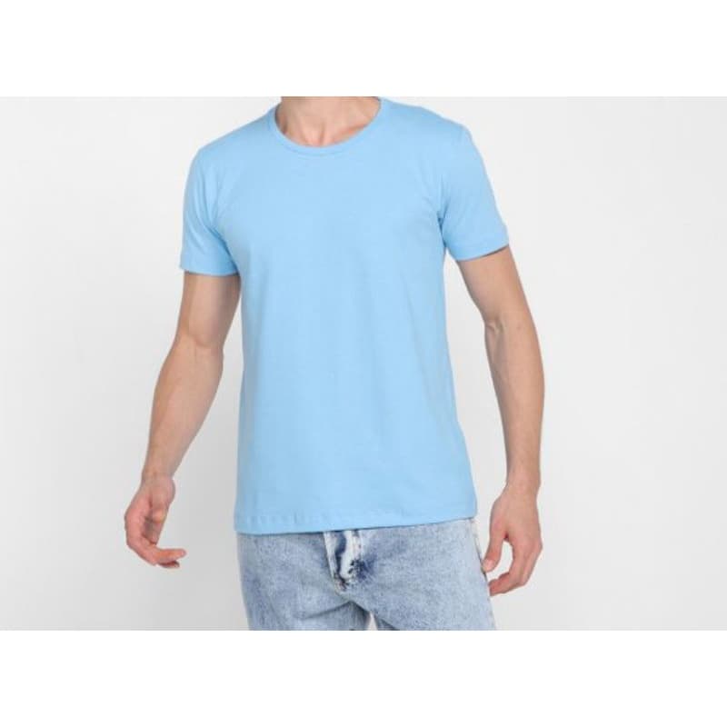Camisa azul Cesleste 100%poliester ideal para sublimação