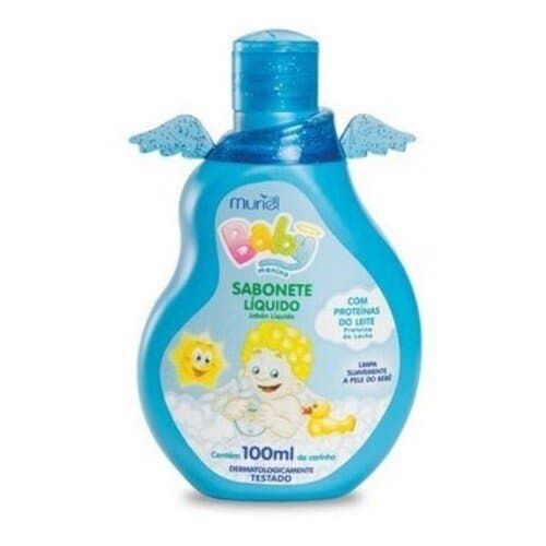 Muriel Baby Sabonete Liquido  Menino Frasco 100ml Pct C/3 Unds