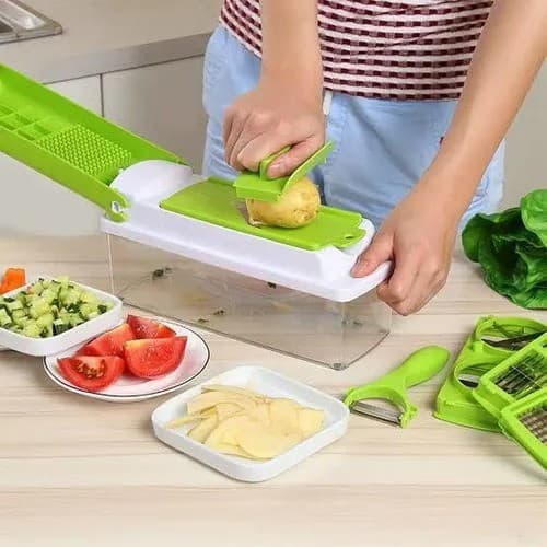Nicer Dicer Plus Cortador Fatiador Legumes Verduras Frutas Artigos para Cozinha