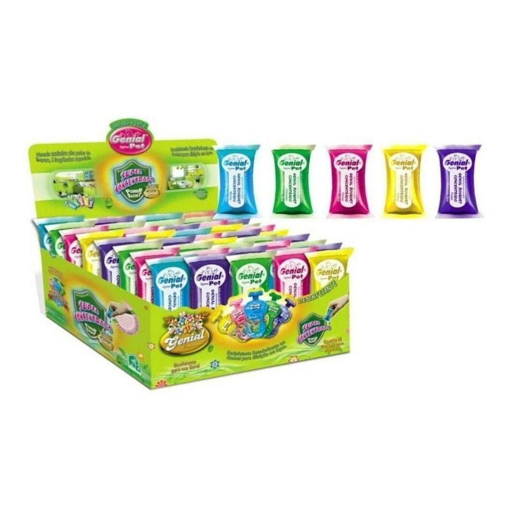 Eliminador De Odores Concentrado Genial Pet - 20 Saches