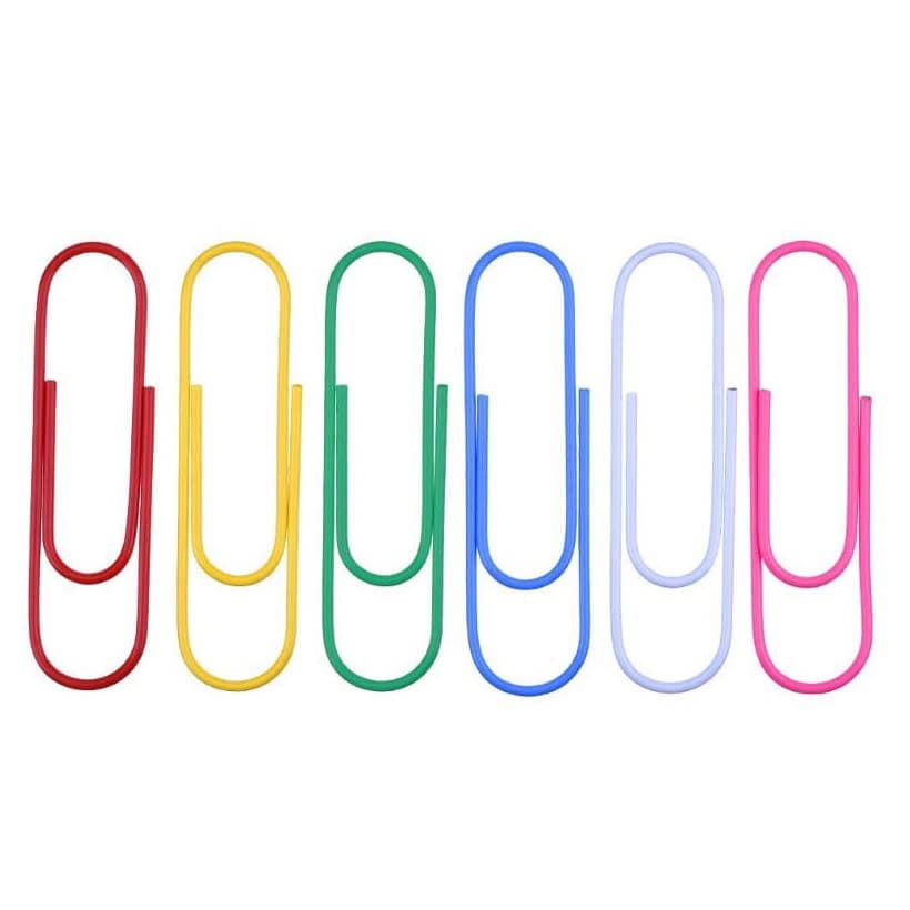 Clips Para Papel 100 Unidades 28mm - Papelaria