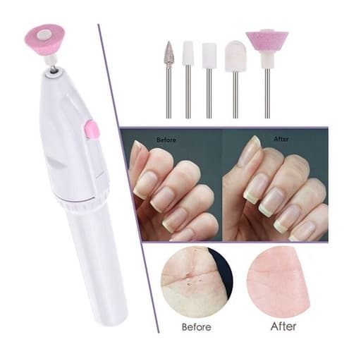 Lixadeira Eletrica Polir Unhas Remove Cuticulas Manicure
