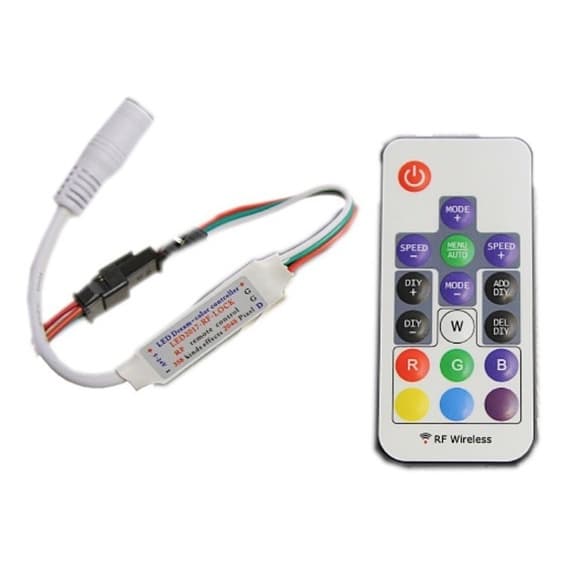 Controlador Para Fita Led 2811 Rgb 358 Efeitos