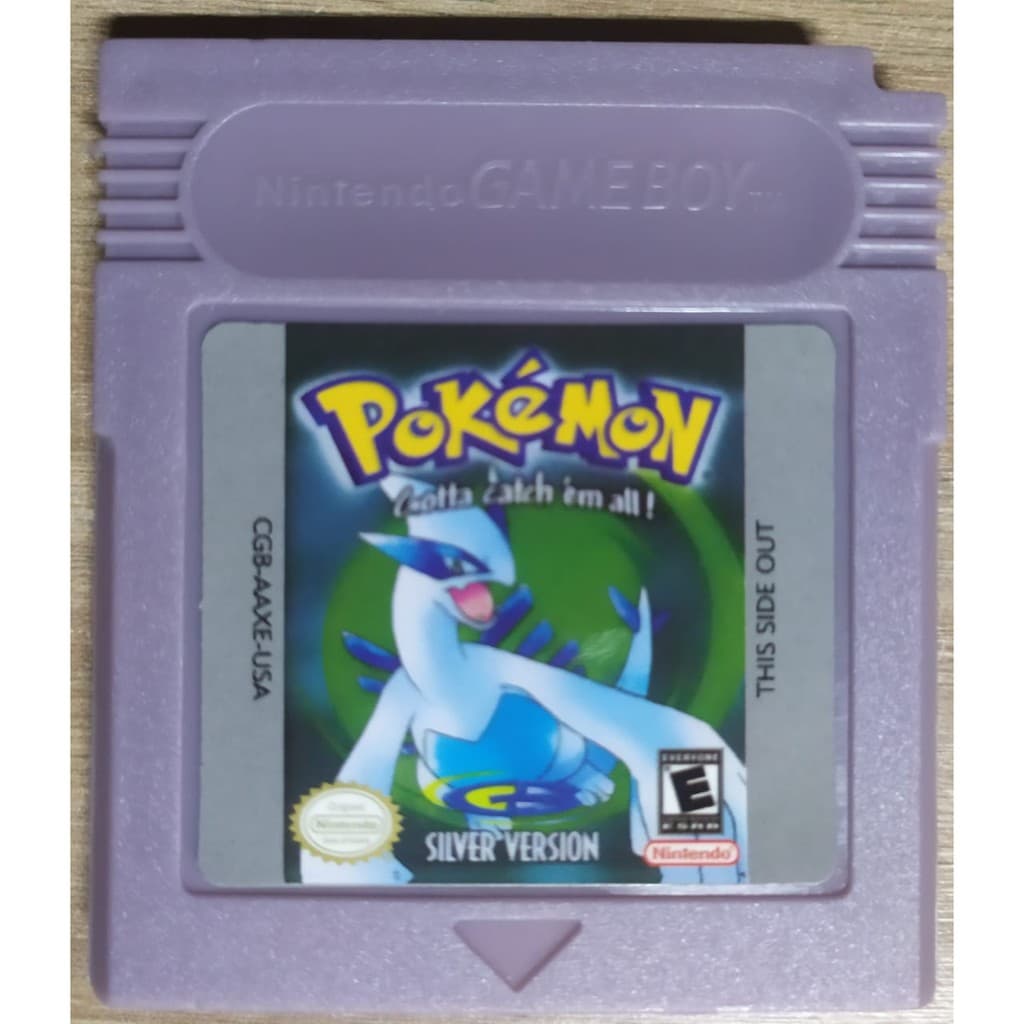 Pokémon Silver Cartucho de Game Boy Color