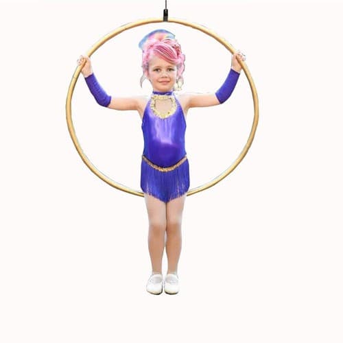 Infantil Lira  Acrobática  Circense Cinza ( Lyra Redonda)