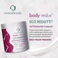 Gel Esfoliante Corporal Eco Redutti Vegan Cosmobeauty 500g Gel Esfoliante Corporal