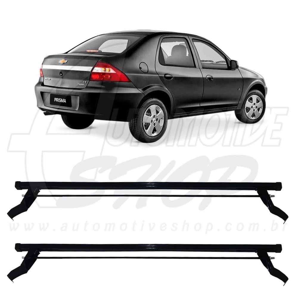 Rack Teto Roca Bagageiros Prisma 07 08 09 10 11 12 4pt 1179