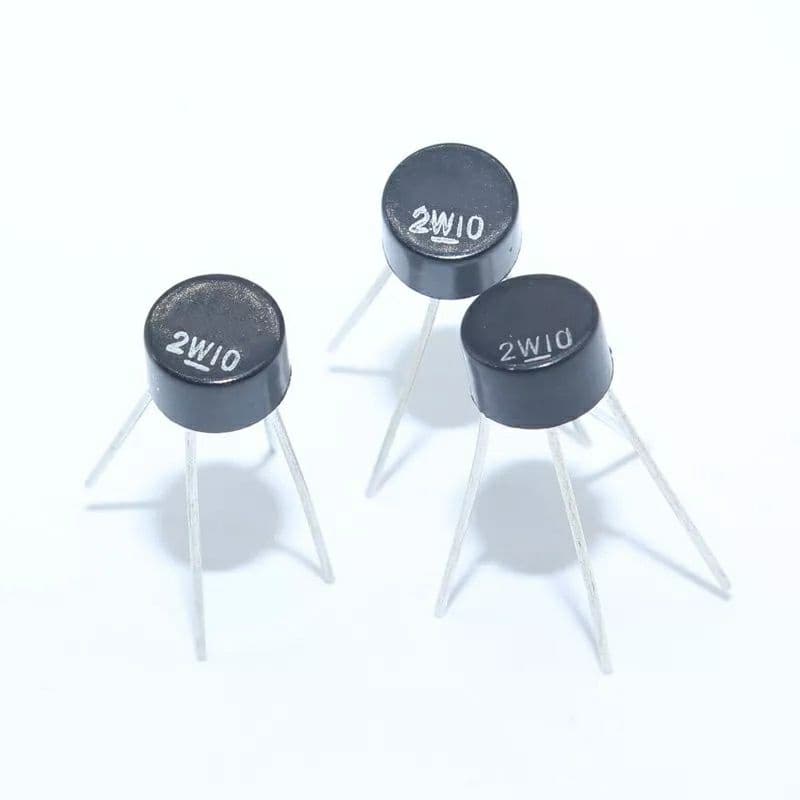 Diodo ponte retificadora 2W10 2A 1000V DIP subistitui 2W005, 2W01, 2W02, 2W04, 2W06 e 2W08. Retificador de onda completa
