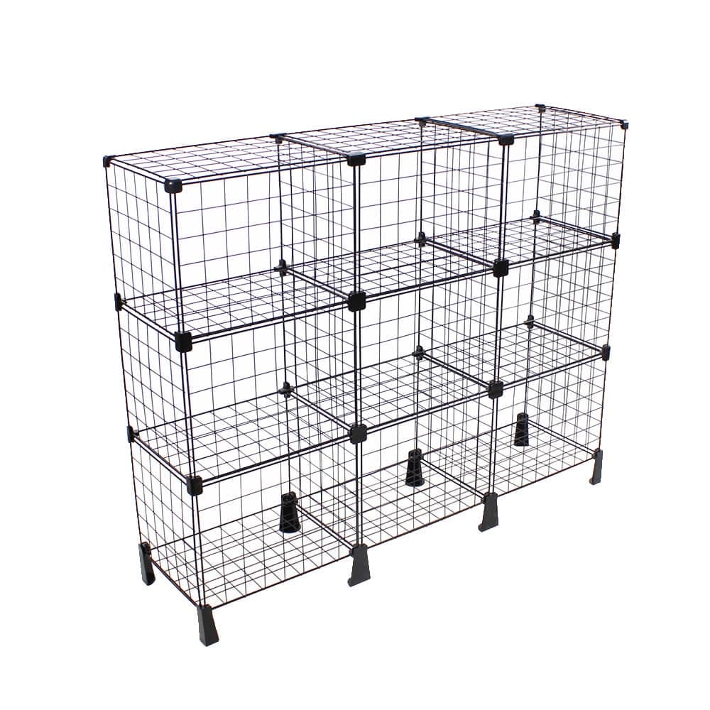 Balcão de Tela com 9 Nichos 30x40x30